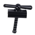 thumbnail image 1 of Abrazadera de bisagra plegable Cola para bicicleta CNC Negro, 1 of 8