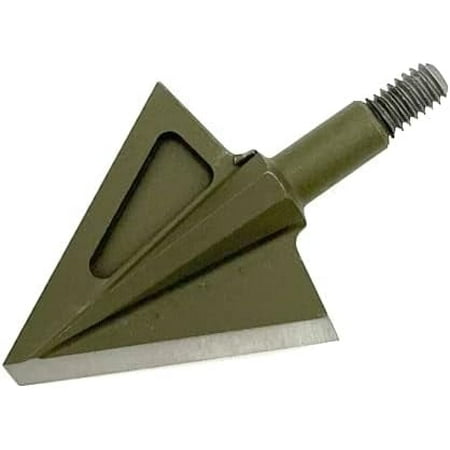 VPA 11/8 2 Blade 125 grain Left Single Bevel Broadhead Screw-In S7 Premium Tool Steel 56-58 Rockwell 3 Pack Made in the USA