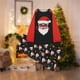 thumbnail image 1 of Conjuntos De Pijama Ropa de dormir linda de la familia de Navidad Conjunto de pijamas a juego de algodón Conjuntos casuales para padres e hijos Cgtredaw Niño Negro 0-2T para Niño, 1 of 7