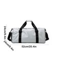 thumbnail image 3 of Men's Gym Bag, InsCrazy Travel Duffel Bag Sports Tote Gym Bag Shoulder Weeken Overnight Bag Wet Dry Separation Fitness Bag HandHeld OneShoulder Yoga Exercise, 3 of 6