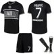 thumbnail image 1 of Kits de fútbol Jersey de fútbol Camiseta de entrenamiento Traje 21/22 Nueva temporada Paris Soccer-21 22 PSG Mbappe 7-22 (120-130 CM) BmatwkZeng Bmatwk Jersey, 1 of 2