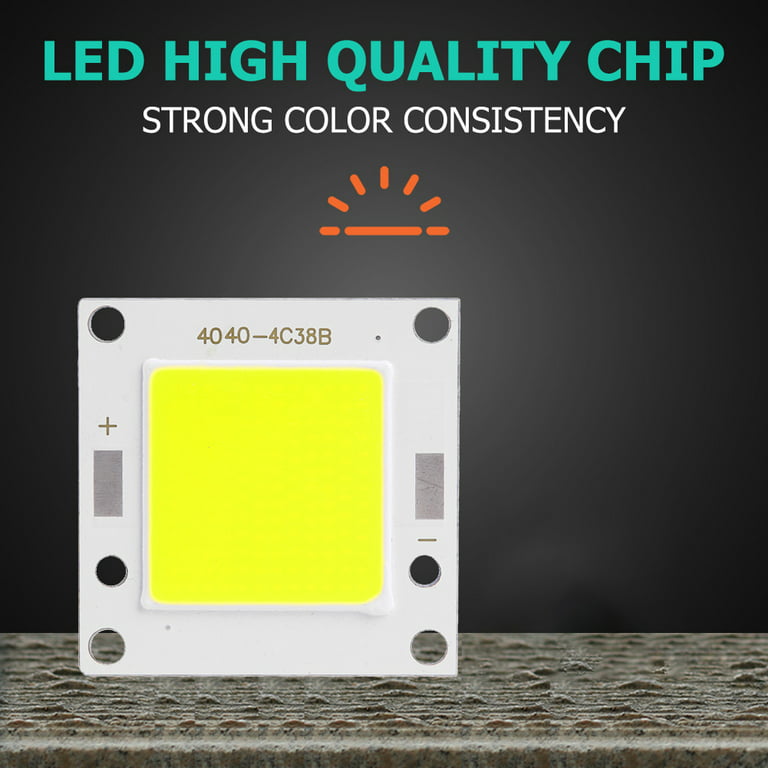 Attendance Prosecute autobiography Aousin 12V 30W COB LED Projector Lamp Chip Light Source for Searchlight  (White) - Walmart.com