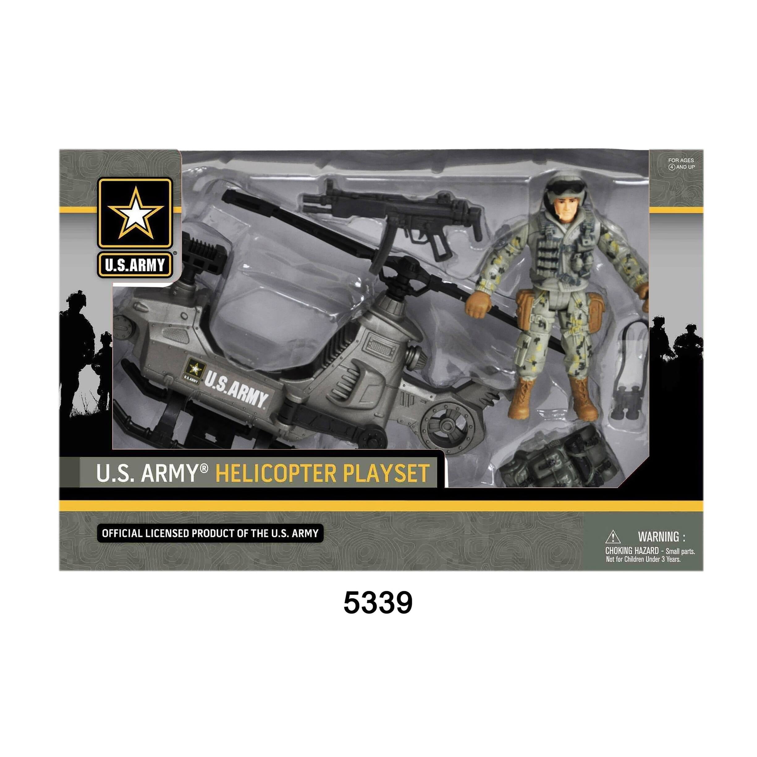 gidsel Penneven plus U.S. Army Helicopter Action Figure Set, 5 Pieces - Walmart.com