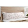 thumbnail image 2 of Sweet Jojo Designs Botanical Blush Pink and White Body Pillow Cover Case 54x20 (Pillow Not Included), 2 of 4