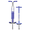 Blue & Grey, variant on New Bounce Pogo Stick 2-Pack Combo – Kids Sport & Pro Pogo Sticks with Foam Grips – Beginner & Intermediate Models, Outdoor Active Toy for Boys & Girls