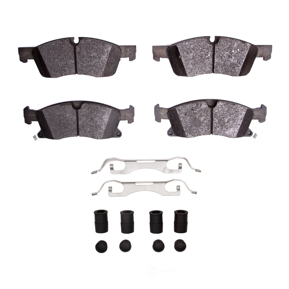 Dynamic Friction Company 1552-1904-01 DFC 5000 Advanced Brake Pads - Ceramic and Hardware Kit - OE