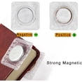 thumbnail image 4 of 6 Pairs of Hidden Sewing Super Magnetic Snaps, PVC Invisible Sewing Wallet Closure Fasteners Magnetic Snaps Magnet Fasteners for Apparel Handbags Wallet Accessories DIY Craft Sewing Tools, 4 of 5