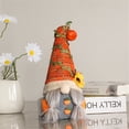 thumbnail image 4 of SLYNSHome 2 Pcs Gnomes Doll for Tray Decor,Gnomes Plush with Sunflower and Pumpkin Decoration Fall Farmhouse Labor Day Theme Ornaments Cute Gnome Plush Doll for Home Farmhouse Kitchen, 4 of 9