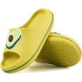 thumbnail image 2 of Zapatillas de frutas para niñas y niños, zapatillas de baño para niños, sandalias deslizantes de verano, zapatos de agua para piscina de playa (niños pequeños/pequeños/grandes), verde mostaza Sincero  Hogar, 2 of 7
