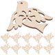 thumbnail image 4 of 20 piezas de rodajas de paloma de la paz de madera sin terminar, piezas de madera, adornos artesanales para pintar, 4 of 8