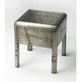thumbnail image 3 of Butler Specialty Company Midway Aviator Metal End Table - Gray, 3 of 3