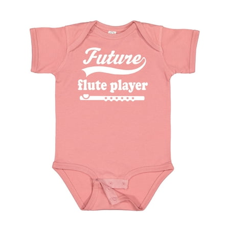 

Inktastic Future Flute Player Music Gift Gift Baby Boy or Baby Girl Bodysuit