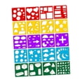 thumbnail image 3 of Abbracc 20 Pieces Painting Stencils Practical Sturdy Lightweight Drawing Stencil Set, 3 of 9
