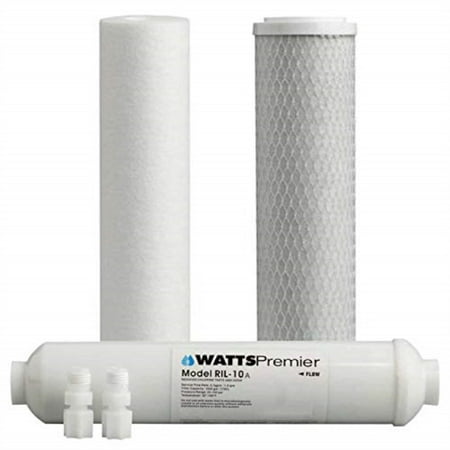 

Watts Premier WP560032 Standard 10 Inch 4-Stage Filter Kit with 10 Inch Inline