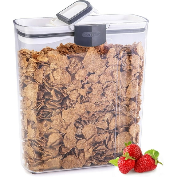Cereal storage containers, airtight, dishwasher-safe, BPA-free plastic