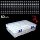 thumbnail image 3 of Cuadros Decorativos Caja de pintura de diamantes Contenedor de caja de almacenamiento de cuentas transparentes (80 rejillas) Tmvgtek embutido en tela, 3 of 8