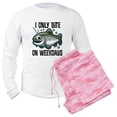thumbnail image 6 of CafePress - Funny Trout Fishing Joke - Men's Long Sleeve Light Pajama Set, 6 of 7