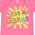 thumbnail image 4 of Inktastic I Love My Gramma Sun and Rainbow Letters Boys or Girls Baby Bodysuit, 4 of 5