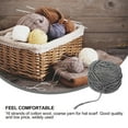 thumbnail image 4 of 2 Pcs 16 Strands of Cotton Thread Thick Yarn Knitting Wool Yarn Loc Scarf Cotton Yarn Crochet Kits Household Wool, 4 of 6