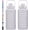 100oz-Matte: Purity, variant on 64oz,100oz,128oz Large Motivational Water Bottle with Time Marker, Leakproof & BPA Free Half Gallon Big Water Bottle with raw Handle Tritan Froed Water Jug for Gym,Fitness,Outdoor Sports