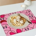 thumbnail image 6 of Kirby Placemats Set of 4, 12x18 Inch Table Mats for Party Kitchen Dining Decoration Place Mats, 6 of 8
