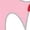 AD-Pink, variant on Inktastic Dog with Ear Up Long Sleeve Youth T-Shirt
