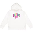 thumbnail image 2 of Inktastic Colorful Birthday Girl Youth Hoodie Sweatshirt, 2 of 4