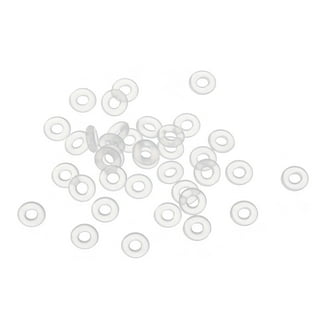 Uxcell Silicone O-Rings - 9.5mm OD, 7.5mm ID, 1mm Width, VMQ Red, Pack Of 10