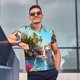 thumbnail image 4 of Fotbe Playful Hedgehog Forest Pond Camiseta Polo de Golf para Hombre con Estampado – Camisa Deportiva Transpirable con Cuello Abotonado-3X-Large, 4 of 6