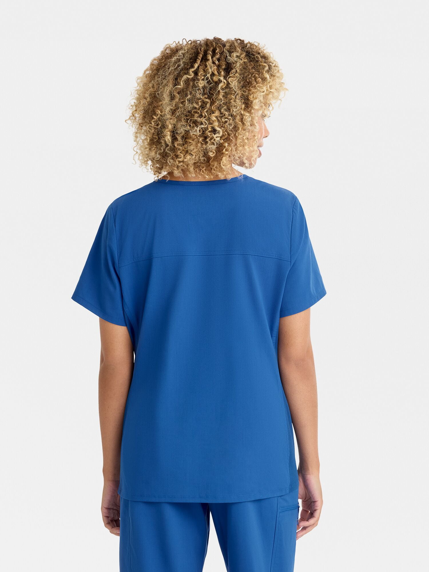 Reebok Women's Tech Comfort 3 Pocket V Neck Scrub Top, 1 Pack, Sizes S - 3XL