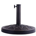 thumbnail image 1 of Base de Parasol Ronde de 17,5 Pieds' sur Pied pour Marché, Patio, Extérieur, Jardin, Robuste, 1 of 4