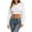 White, variant on Wyongtao Cutout Crop Hoodie for Women Trendy Super Cropped Drawstring Hooded Sweatshirt Long Sleeve Y2k Tops (2XL, Black)