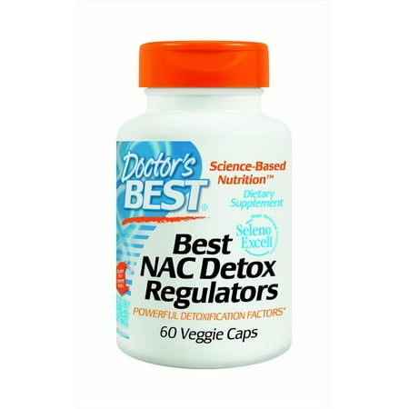 Doctor's Best NAC Detox Regulators, 60 Ct