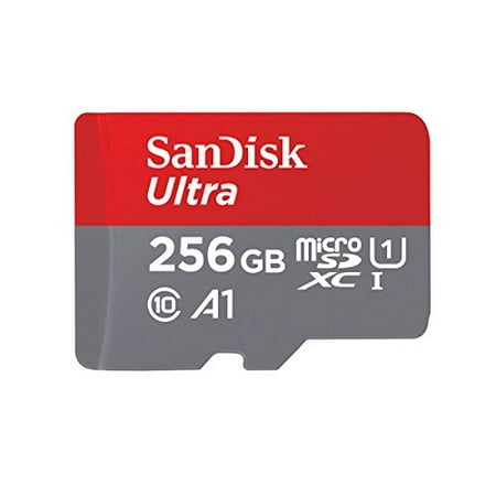 SanDisk Ultra 256GB MicroSDXC UHS-I Card With Adapter -
