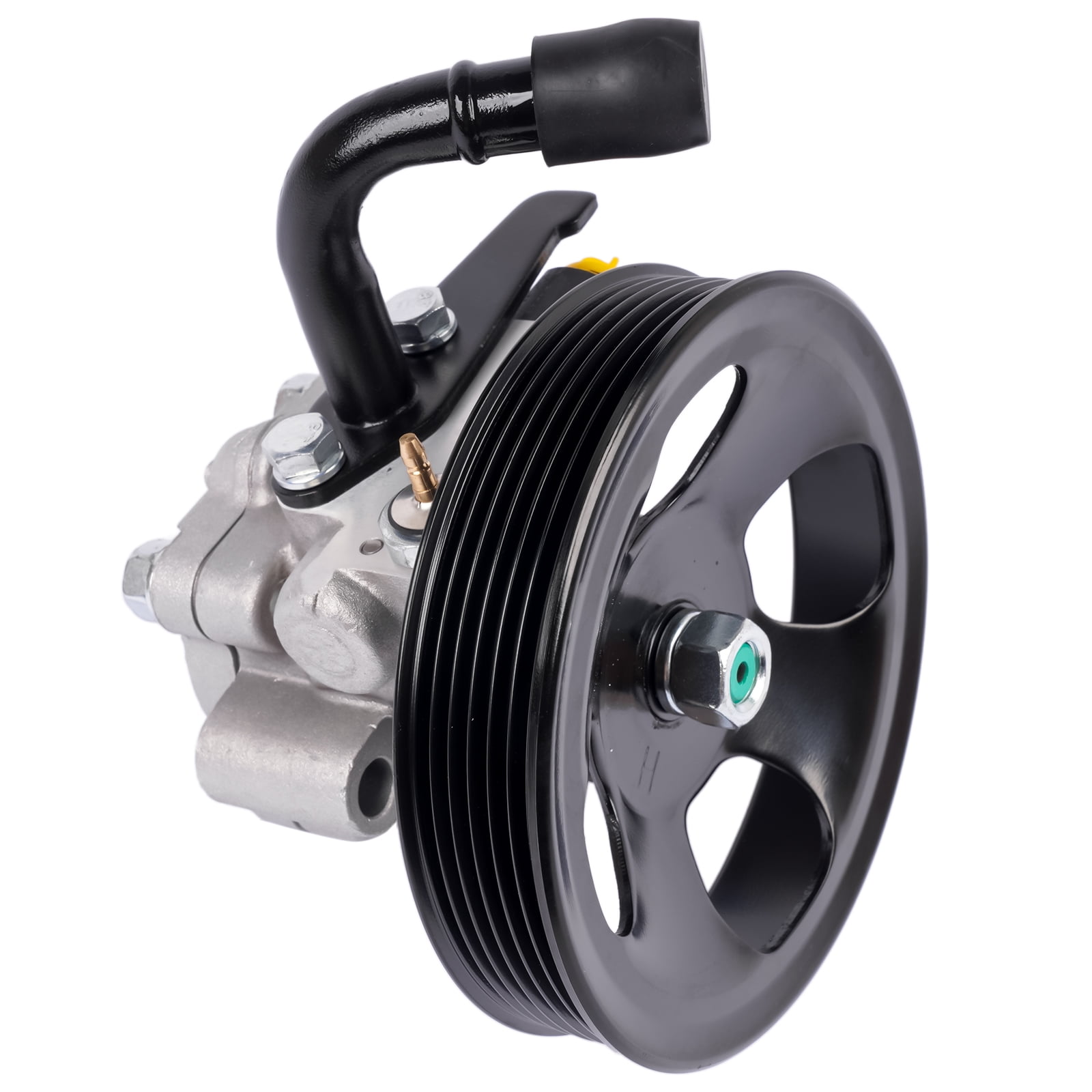 GELUOXI Power Steering Pump for Hyundai Santa Fe Sonata Kia Magentis Optima Sedan SUV 2001-2006 1Pc