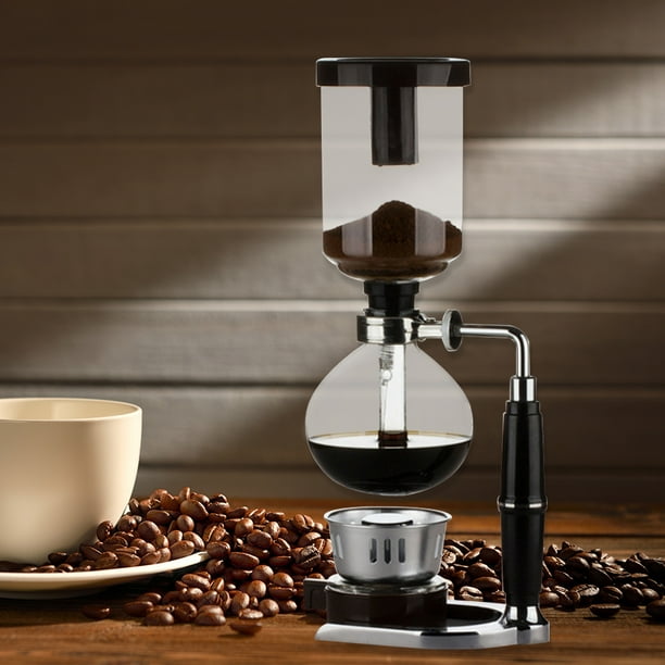 Jinveno 3 Cups Syphon Pots Coffee Vacuum Kettle Pot Set Filter