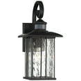 thumbnail image 2 of John Timberland Deaver 15 1/2" High Farmhouse Rustic Outdoor Wall Light Fixture Mount Porch House Motion Sensor Matte Black, 2 of 9