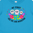 thumbnail image 4 of Inktastic My 1st Dia De Los Muertos with Sugar Skulls and Flowers Boys or Girls Baby T-Shirt, 4 of 5