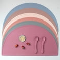 thumbnail image 2 of Vajilla infantil lavable Mesa de comedor infantil de silicona--Mango oso de fresa  Electrónica, 2 of 7