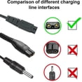 thumbnail image 4 of lInMei Electric Shaver Replacement Head and Replacement Charger Compatible with 1st Generation Micro Trimmer Solo Shaver for Men with 1 Shaver Charger Cable 2 Shaver Head 2 Clean Brush, 4 of 8