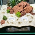 thumbnail image 4 of Aquarium Under Gravel Tunnel Decor, White Fish Shrimp Hideout Cave, 5.5 Inch Plastic Shelter for Stress Relief, 4 of 5