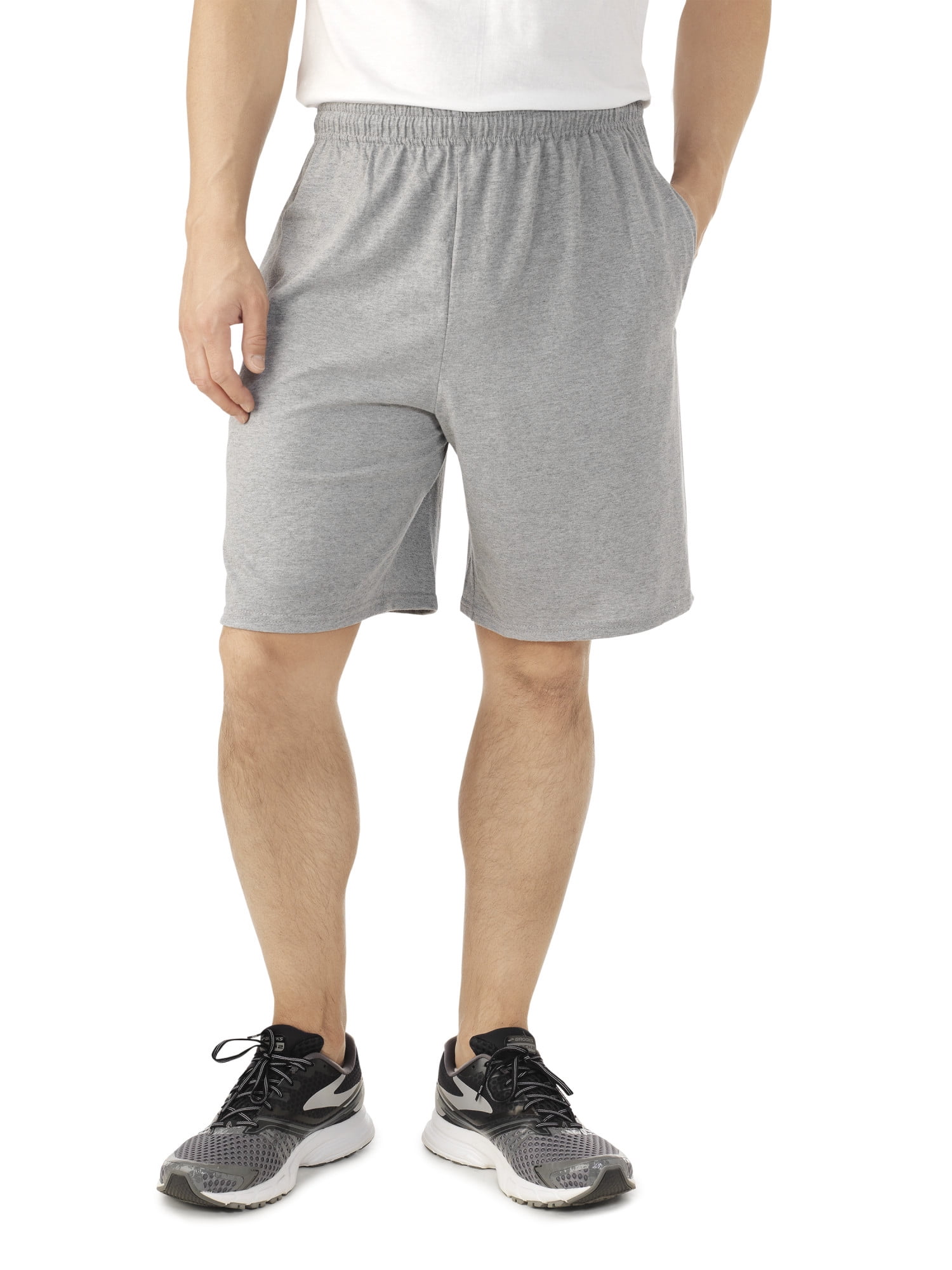 Jersey Shorts with Side Pockets 