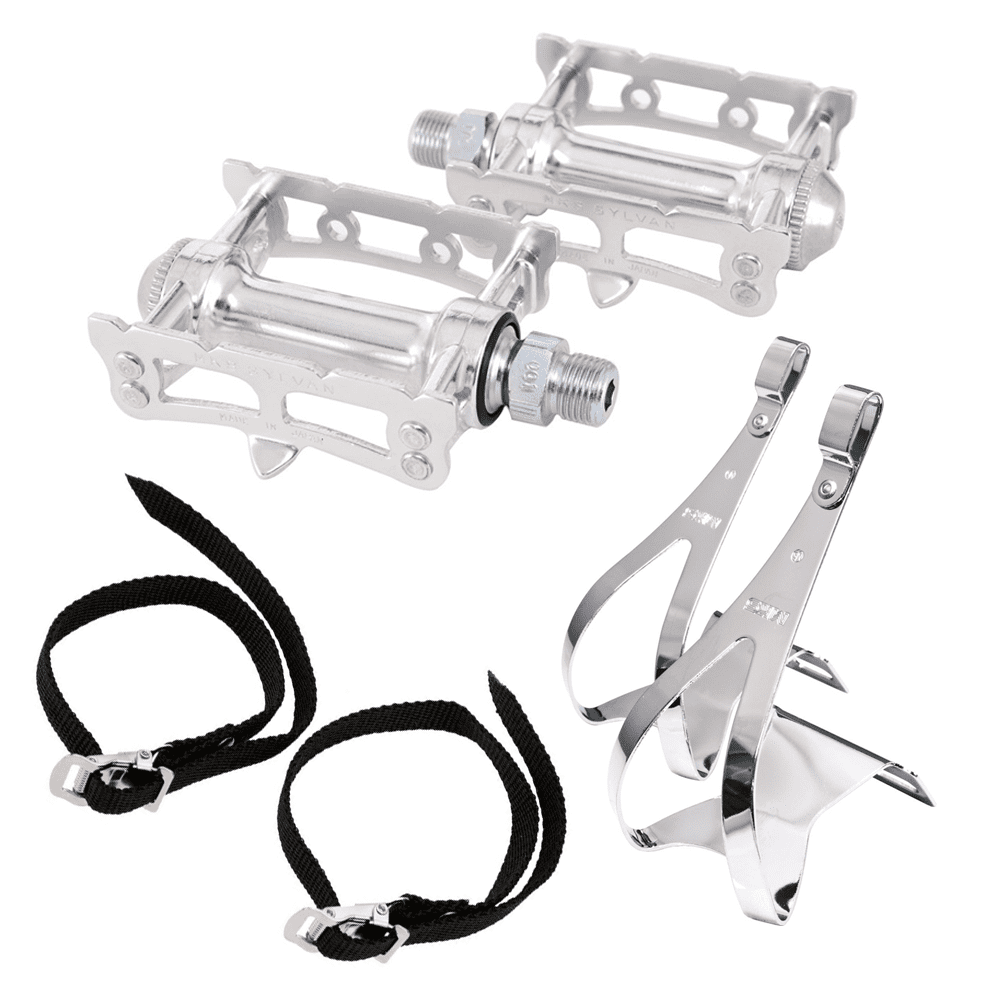 track pedals with straps
