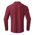 thumbnail image 4 of yuuuggc Gold Turtleneck Shirt Men Neck Cotton Long Sleeve Undershirts Slim Fit Tight Thermal T Shirts Turtle Neck Basics Regular Fit Sweater(,M), 4 of 5