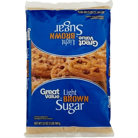 Great Value Lite Brown Sugar,2 lb