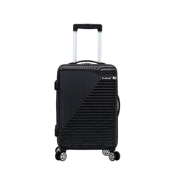 Fox Luggage F2421-BLACK 20 Po Étoile Piste ABS Transporter sur Bagages&44; Noir