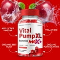 thumbnail image 3 of Vital Pump XL Max + Gummies for Men, Advanced Formula, Vital Pump XL Max+ Supplement for Men All Natural Maximum Strength (1 Pack), 3 of 6