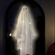 thumbnail image 4 of Yuarrent Fantasmas de Halloween Halloween Agregue elegancia a Halloween Espejo Sea Espejo Habitación Con Espejo S Encanto Decoración Sea Iluminación navideña luz blanca circular 50*30*2.2 cm, 4 of 4