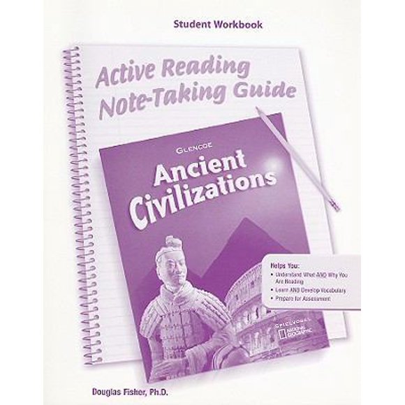 Pre-Owned Ancient Civilizations Active Reading Note-Taking Guide (Paperback) 0078703069 9780078703065