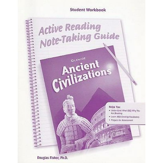 Pre-Owned Ancient Civilizations Active Reading Note-Taking Guide (Paperback) 0078703069 9780078703065